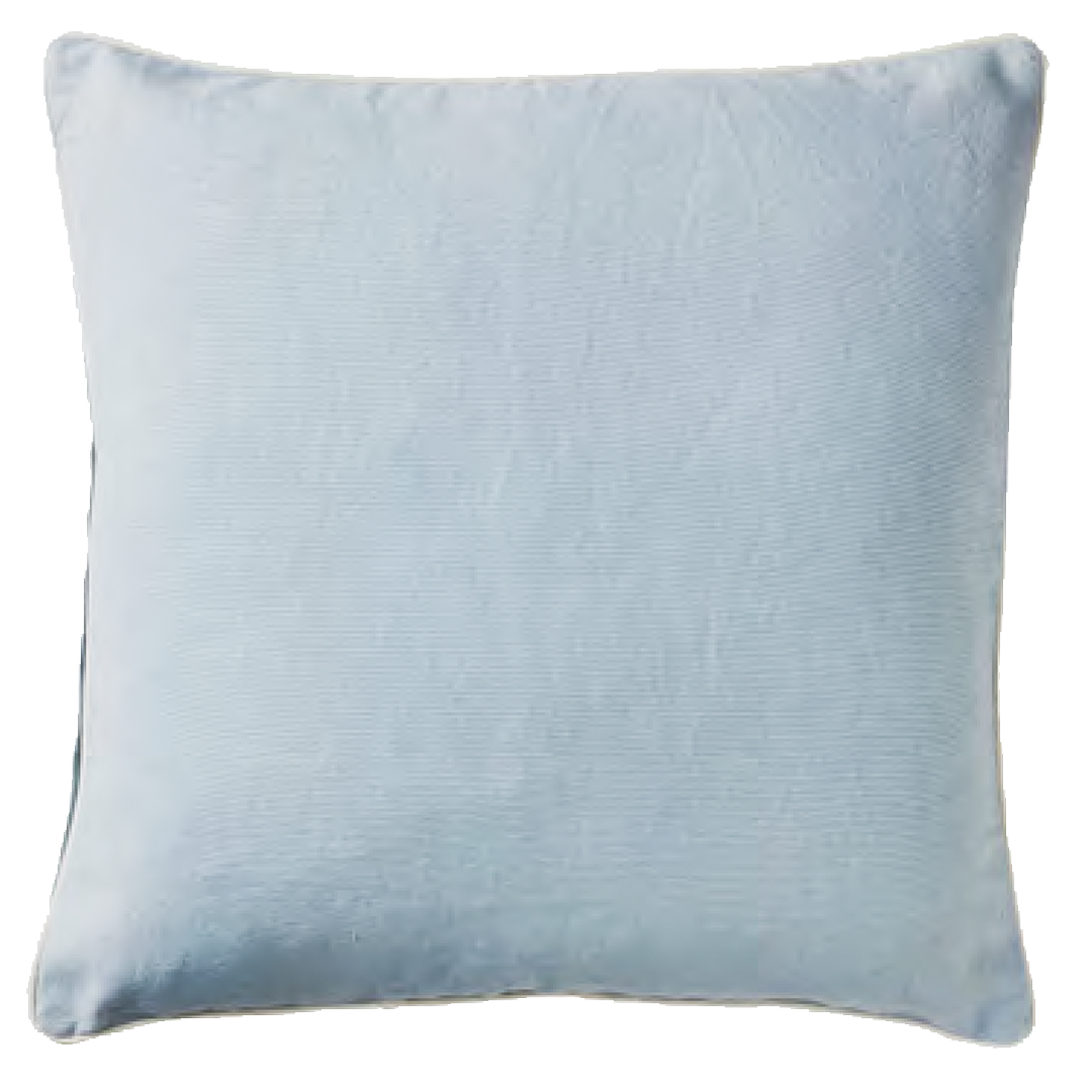 وسادة أساسية باللون الأزرق السماوي