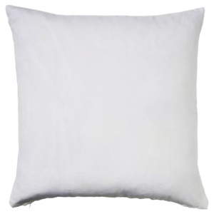 وسادة من الكتان الأبيض