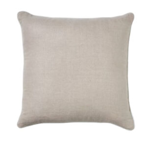 CODE_ LI05S LINEN SAND PIPING 50x50 100_ Linen. White Piping لينن ساند بايبينغ