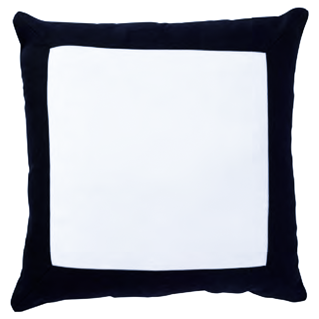 حدود الكتان باللون الأسود