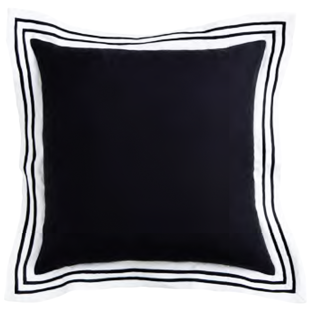 وسادة لينن ميلانو بلاك