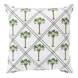 CODE_ PA107 RAFFLES PALM 50x50 100_ Cotton. Printed. Knife Edge_ رافلز بالم