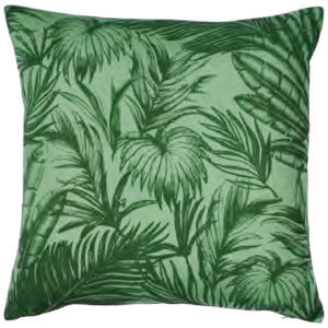 CODE_ PA78 PALMY JUNGLE 50x50 100_ Cotton. Printed. Knife Edge_ غابة النخيل