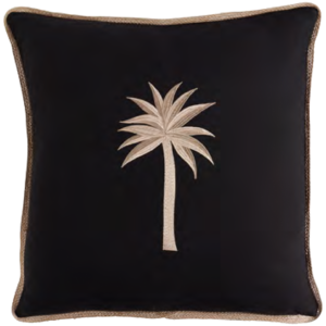 وسادة نخلة قطيفة