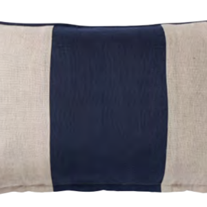 أقمشة كتان مخططة باللون الأزرق الداكن