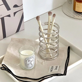 2 Smile Station Stainless Steel Toothbrush Holder